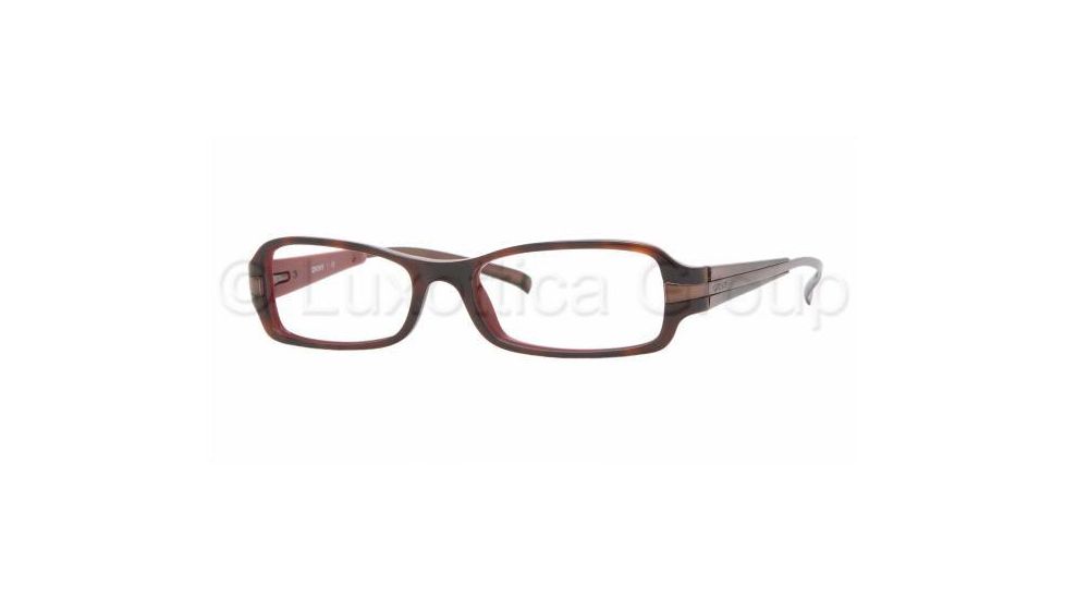 DKNY DY 4583 Eyeglasses Styles Havana-Red Frame w/Non-Rx 49 mm Diameter Lenses, 3368-4916, DKNY DY 4583 Eyeglasses Styles Havana-Red Frame w/Non-Rx 49 mm Diameter Lenses