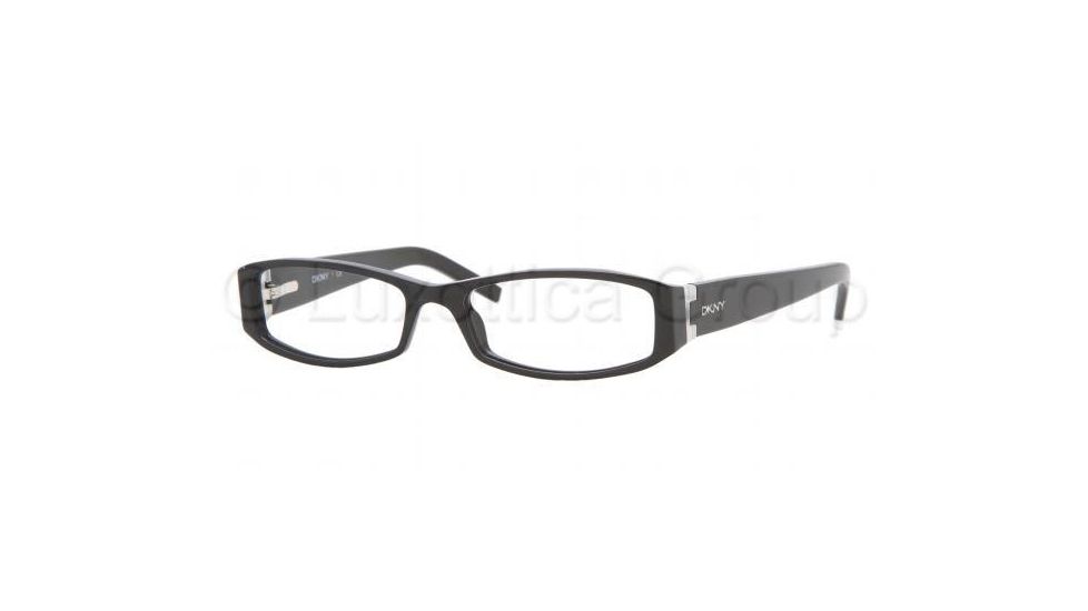 DKNY DY4584 SV Prescription Eyeglasses Black Frame / 50 mm Prescription Lenses, 3001-5015, Select Frame Color / Lens Diameter Black Frame / 50 mm Prescription Lenses