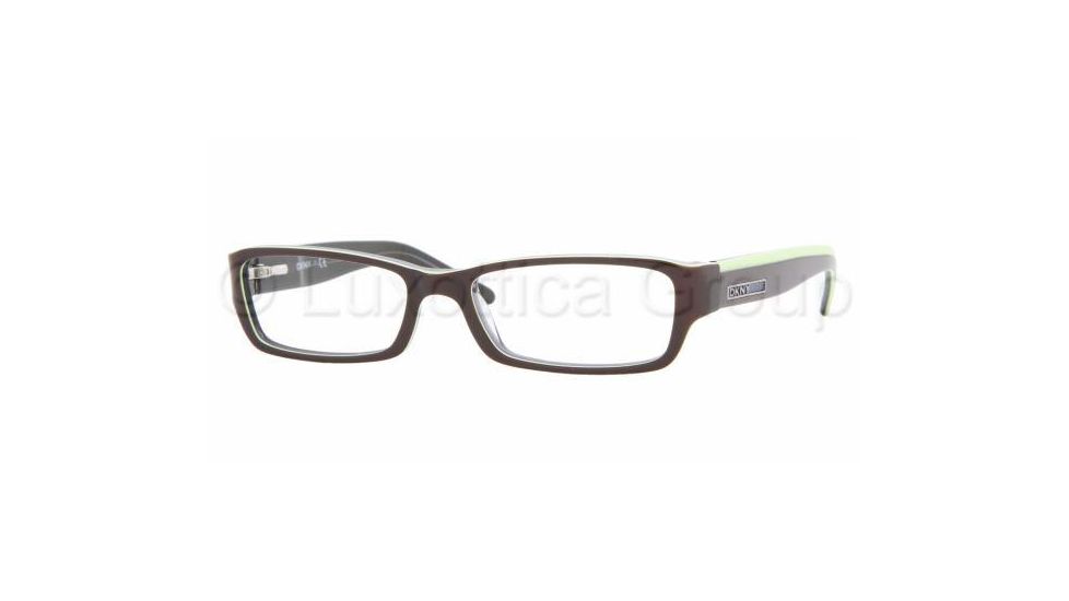 DKNY DY4587 Bifocal Eyeglasses Brown/Green/Transparent Blue Frame / 51 mm Prescription Lenses, 3401-5116, Select Frame Color / Lens Brown/Green/Transparent Blue Frame / 51 mm Prescription Lenses