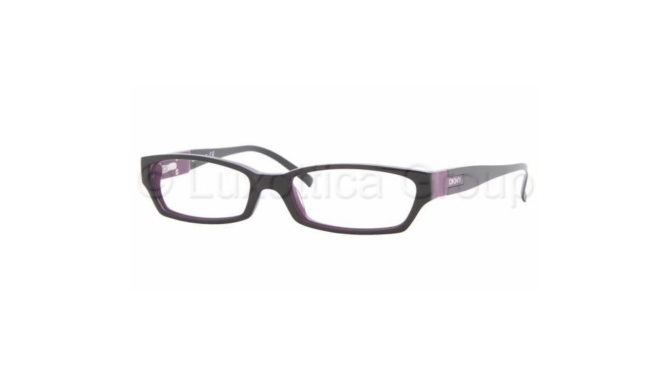 DKNY DY4589 Bifocal Eyeglasses Black/Violet Frame / 49 mm Prescription Lenses, 3411-4916, Select Frame Color / Lens Diameter Black/Violet Frame / 49 mm Prescription Lenses