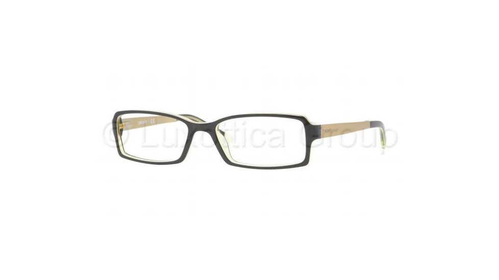 DKNY DY4596 Bifocal Eyeglasses Black/Yellow Frame / 51 mm Prescription Lenses, 3445-5116
