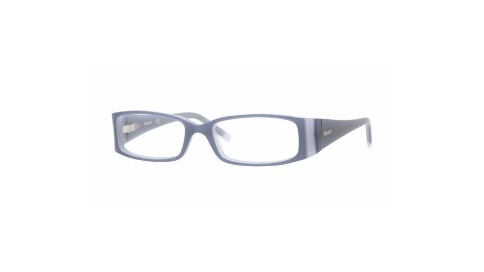 DKNY DY4599 Bifocal Eyeglasses - Azure/Crystal Frame / 49 mm Prescription Lenses, 3416-4916