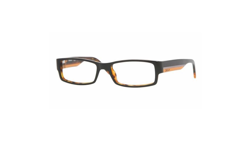 DKNY DY4602 Progressive Eyeglasses, Top Black/Havana Frame / 51 mm Prescription Lenses, 3428-5117