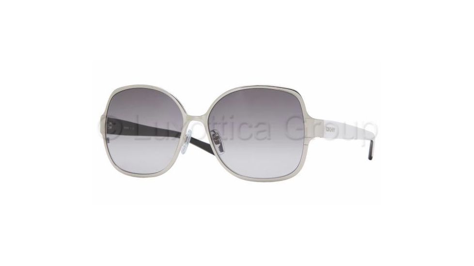 DKNY DY 5044 Sunglasses Styles, Silver Frame / Gray Gradient Lenses, 100211-5715