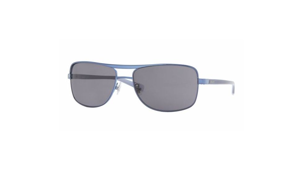 DKNY DY5050 Progressive Sunglasses - Dark Light Blue Gray Frame / 58 mm Prescription Lenses, 102387-5816