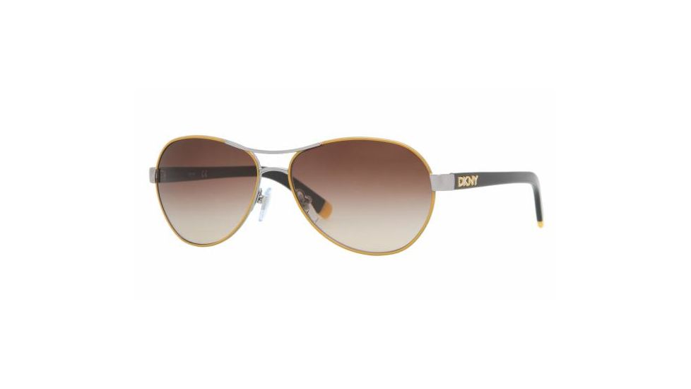 DKNY DY 5060 Sunglasses, Gunmetal Frame / Brown Gradient Lenses, 116513 5814