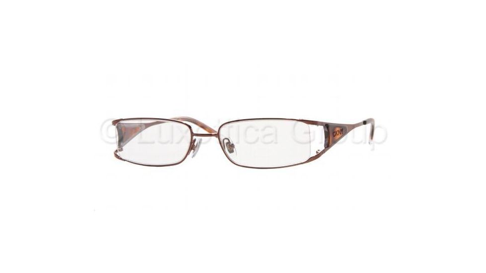DKNY DY5555 Bifocal Eyeglasses - Brown Frame / 49 mm Prescription Lenses, 1103-4917