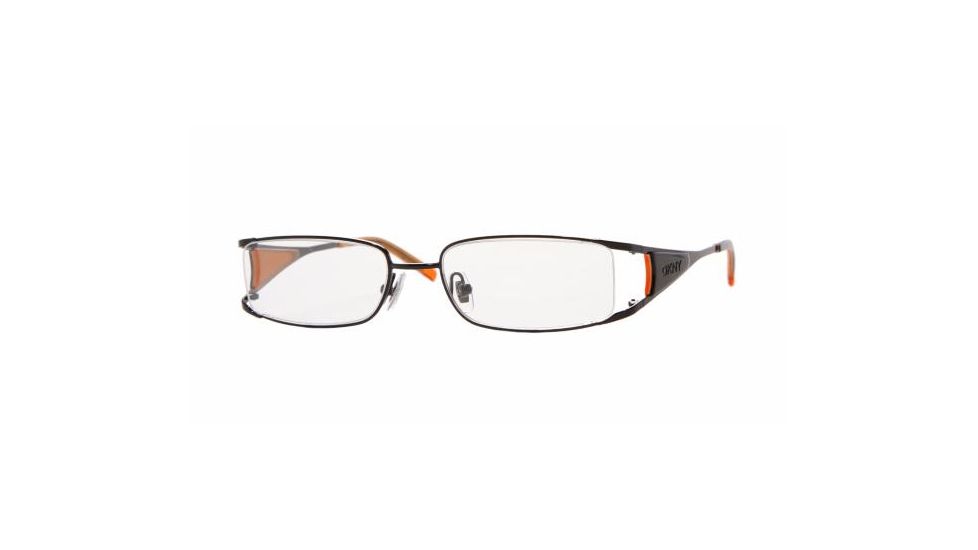 DKNY DY5555 Bifocal Eyeglasses - Matte Black Frame / 49 mm Prescription Lenses, 1004-4917