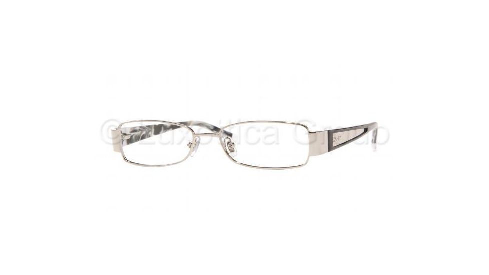 DKNY DY5566 SV Prescription Eyeglasses Silver Frame / 50 mm Prescription Lenses, 1002-5016, Select Frame Color / Lens Diameter Silver Frame / 50 mm Prescription Lenses