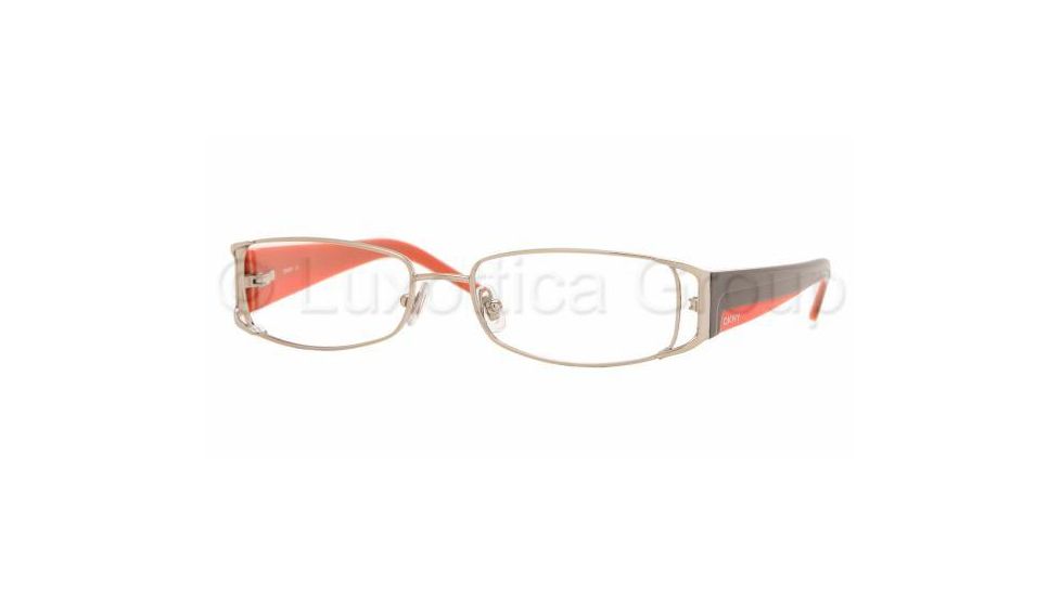 DKNY DY5575 SV Prescription Eyeglasses - Light Brown Demo Lens Frame / 50 mm Prescription Lenses, 1106-5016