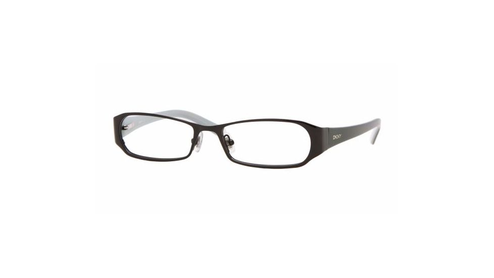 DKNY DY 5576 Eyeglasses Styles - Shiny Black Frame w/Non-Rx 51 mm Diameter Lenses, 1111-5116