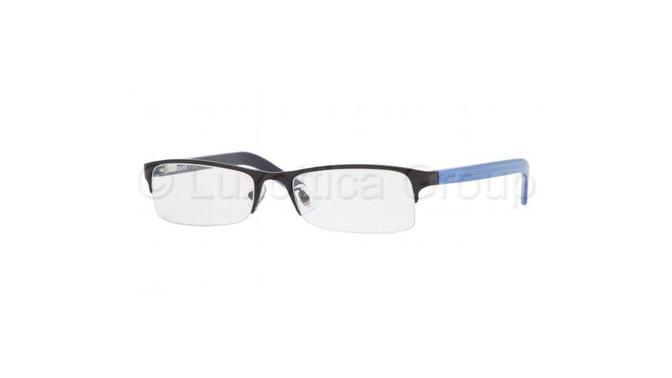 DKNY DY5586 SV Prescription Eyeglasses, Matte Black Frame / 51 mm Prescription Lenses, 1004 5117