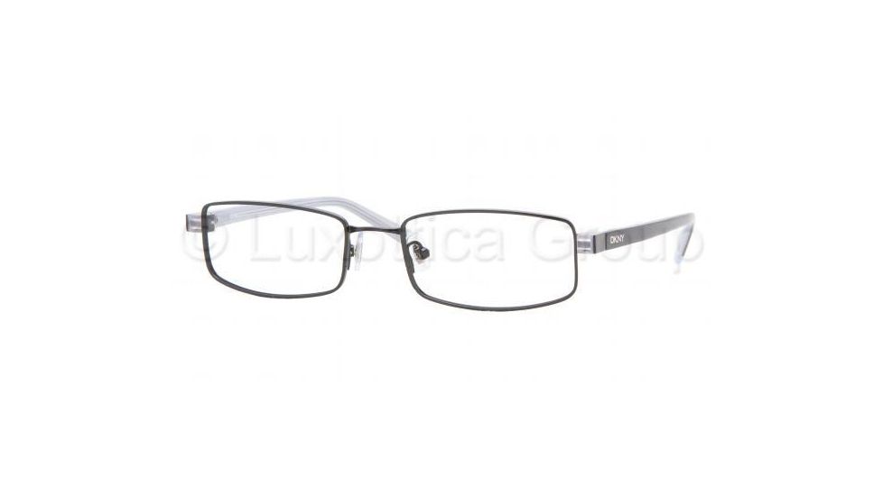 DKNY DY 5588 Eyeglasses Styles - Matte Black Frame w/Non-Rx 52 mm Diameter Lenses, 1004-5218