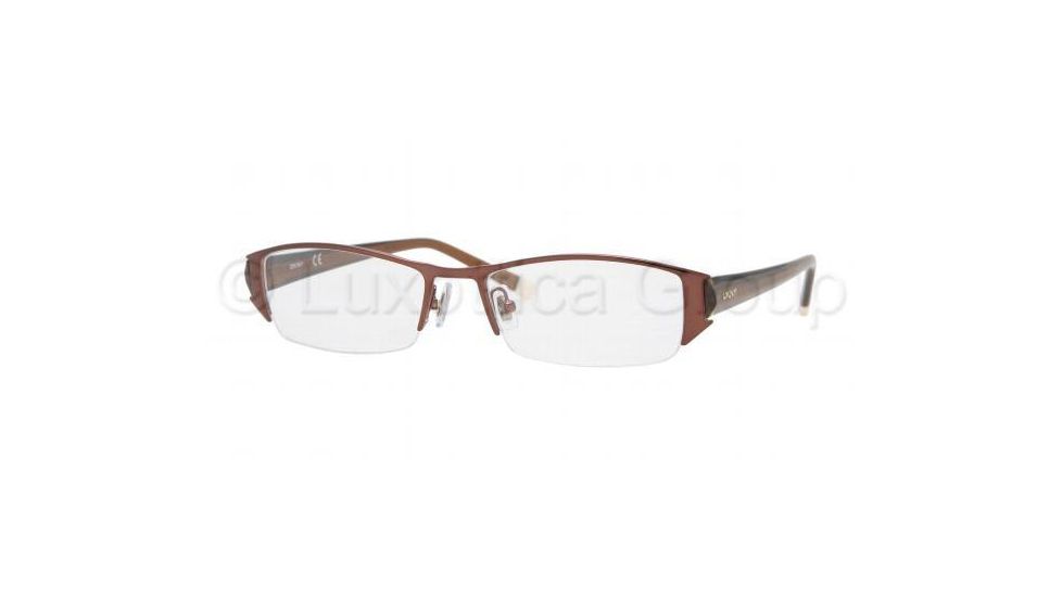 DKNY DY5589 Bifocal Eyeglasses - Brown Demo Lens Frame / 51 mm Prescription Lenses, 1103-5117