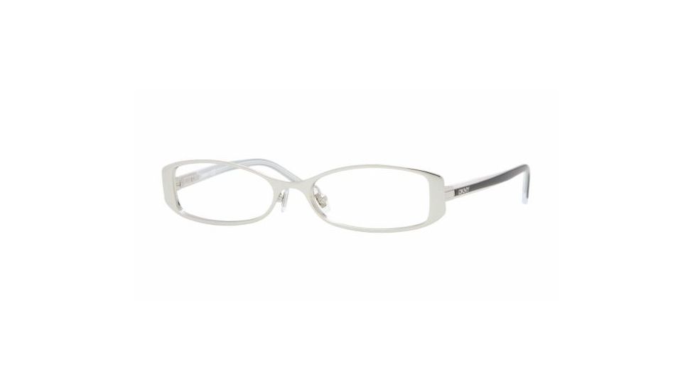 DKNY DY5608 Progressive Eyeglasses, Silver Frame / 50 mm Prescription Lenses, 1002-5016