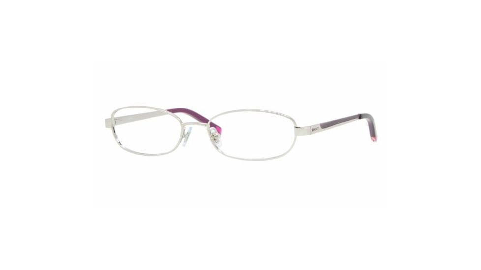 DKNY DY5614 Progressive Eyeglasses - Silver Frame / 50 mm Prescription Lenses, 1002-5016