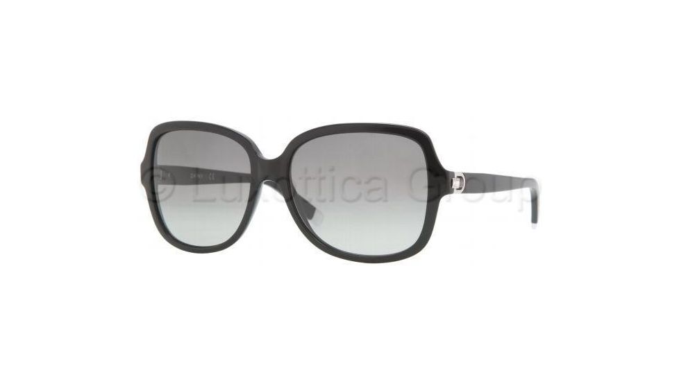 DKNY DY4078B Bifocal Prescription Sunglasses DY4078B-300111-5816 - Frame Color: Black, Lens Diameter: 58 mm