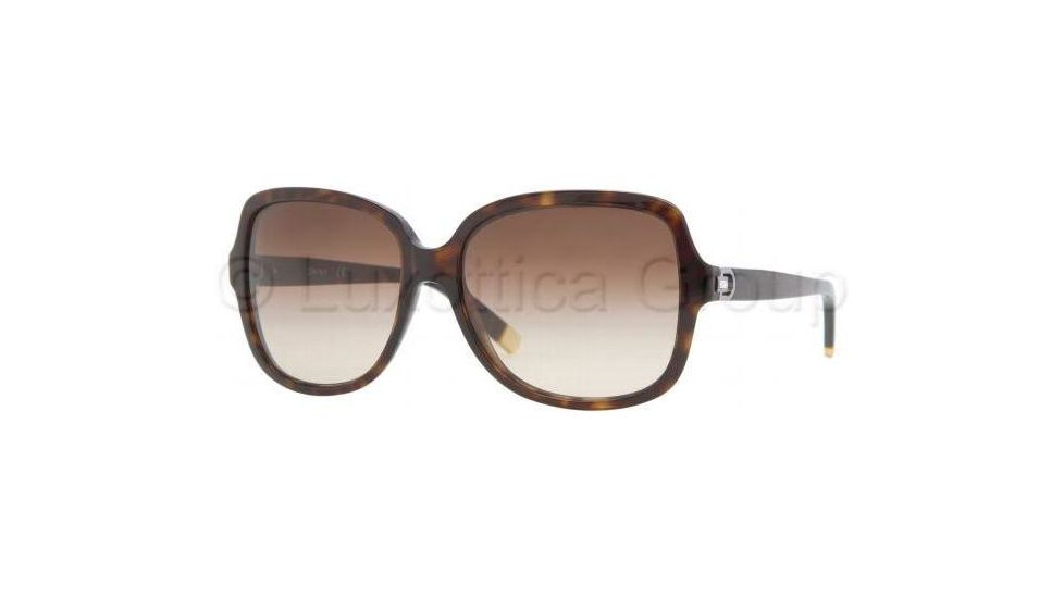 DKNY DY4078B Bifocal Prescription Sunglasses DY4078B-301613-5816 - Lens Diameter: 58 mm, Frame Color: Dark Tortoise