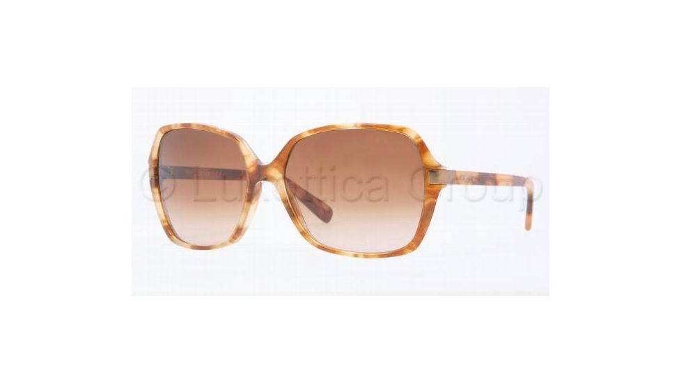 DKNY DY4080 Sunglasses 352213-5815 - Light Havana Brown Gradient