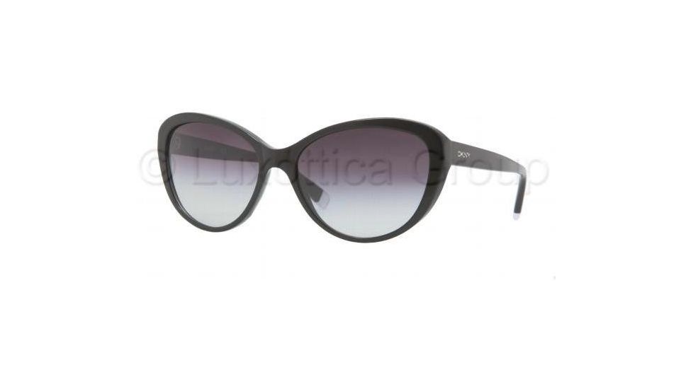 DKNY DY4084 Single Vision Prescription Sunglasses DY4084-300111-5716 - Lens Diameter 57 mm, Frame Color Black
