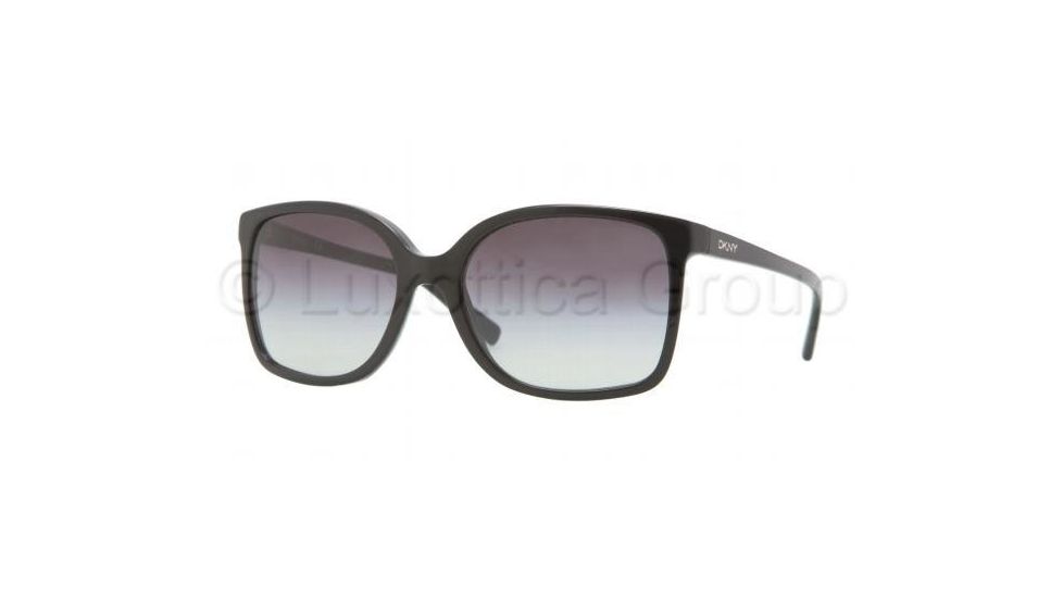 DKNY DY4092 Progressive Prescription Sunglasses DY4092-30018G-5718 - Frame Color Black, Lens Diameter 57 mm