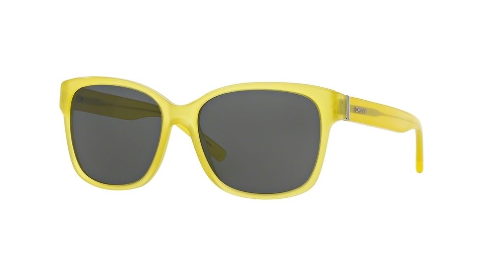 DKNY DY4096 Bifocal Prescription Sunglasses DY4096-368287-56 - Lens Diameter 56 mm, Frame Color Opal Yellow