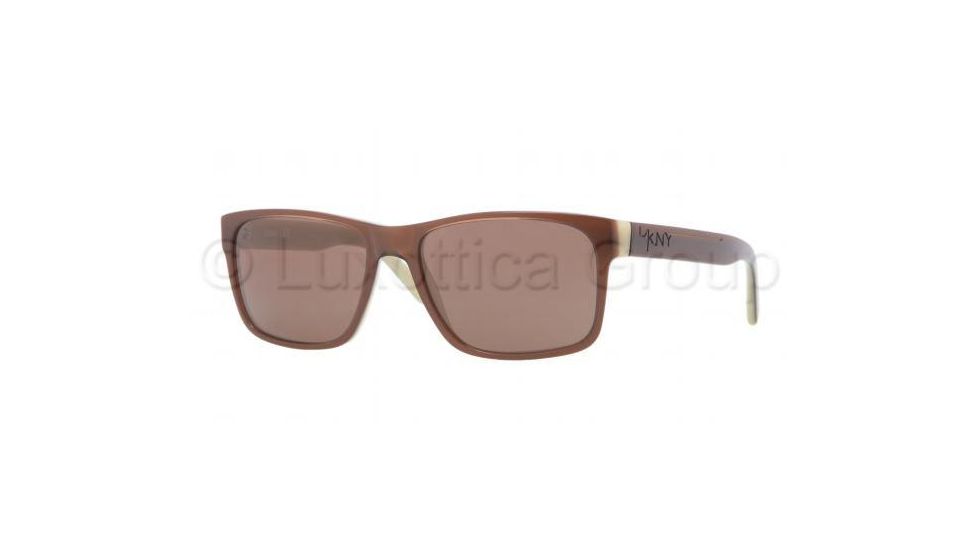 DKNY DY4098 Sunglasses 339073-5517 - Brown Frame