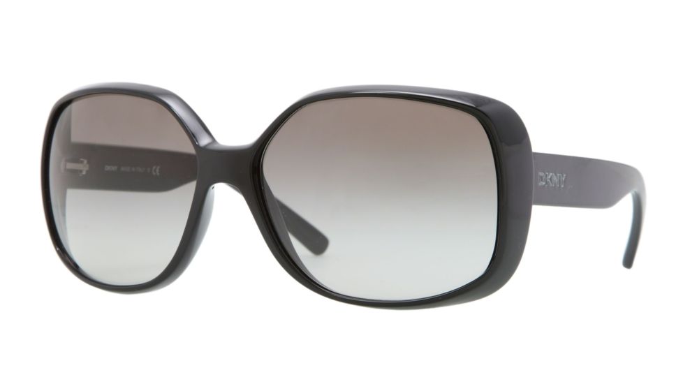 DKNY DY4101 Sunglasses 300111-6215 - Black Frame, Gray Gradient Lenses