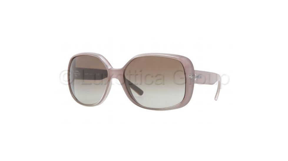 DKNY DY4101 Sunglasses 358613-6215 - Peral Gray Frame, Brown Gradient Lenses