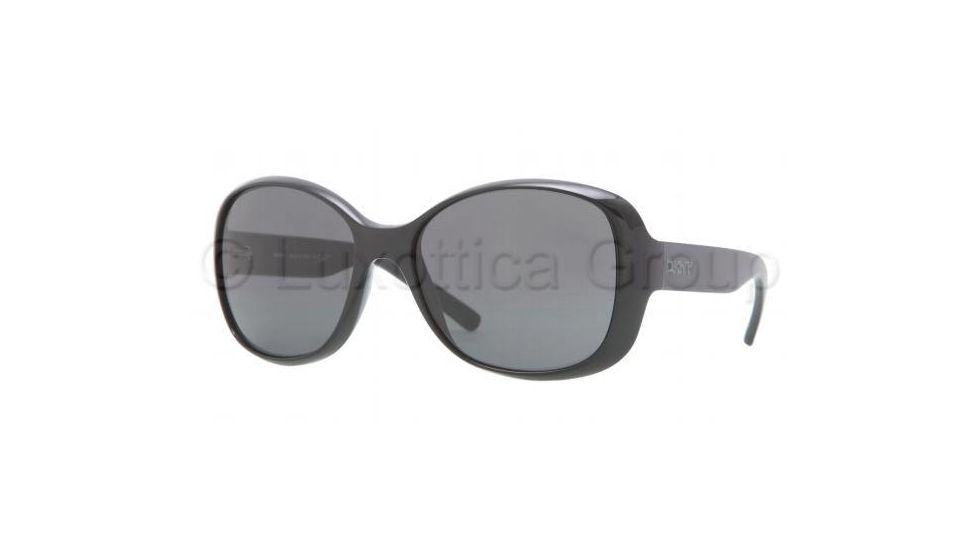 DKNY DY4102 Single Vision Prescription Sunglasses DY4102-300187-5717 - Lens Diameter 57 mm, Frame Color Black Grey