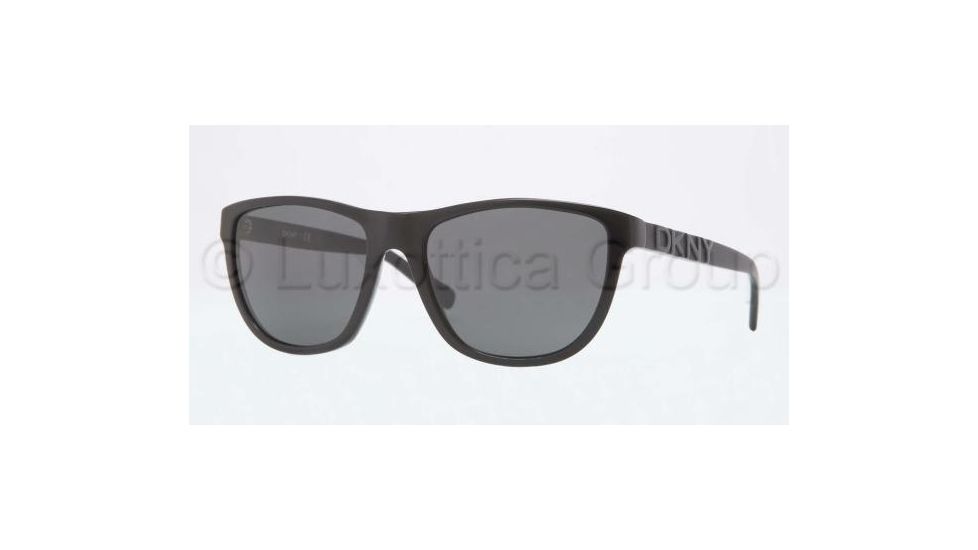 DKNY DY4103 Single Vision Prescription Sunglasses DY4103-300187-5618 - Lens Diameter 56 mm, Frame Color Black Grey