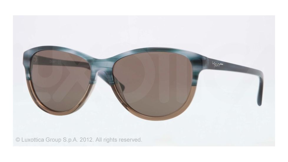 DKNY DY4104 Single Vision Prescription Sunglasses DY4104-357773-57 - 