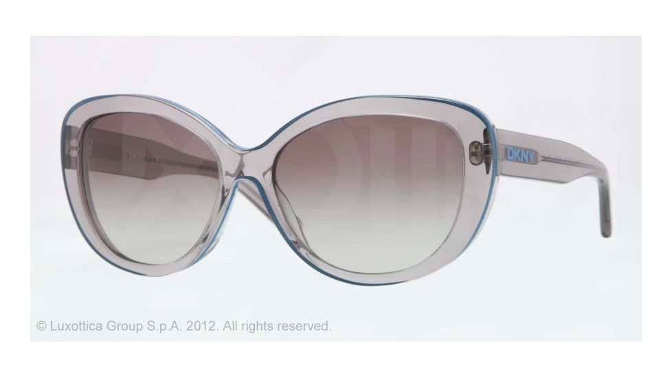DKNY DY4107 Progressive Prescription Sunglasses DY4107-345711-56 - Lens Diameter 56 mm, Lens Diameter 56 mm, Frame Color Gray
