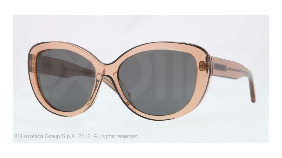 DKNY DY4107 Progressive Prescription Sunglasses DY4107-360687-56 - Lens Diameter 56 mm, Lens Diameter 56 mm, Frame Color Brown