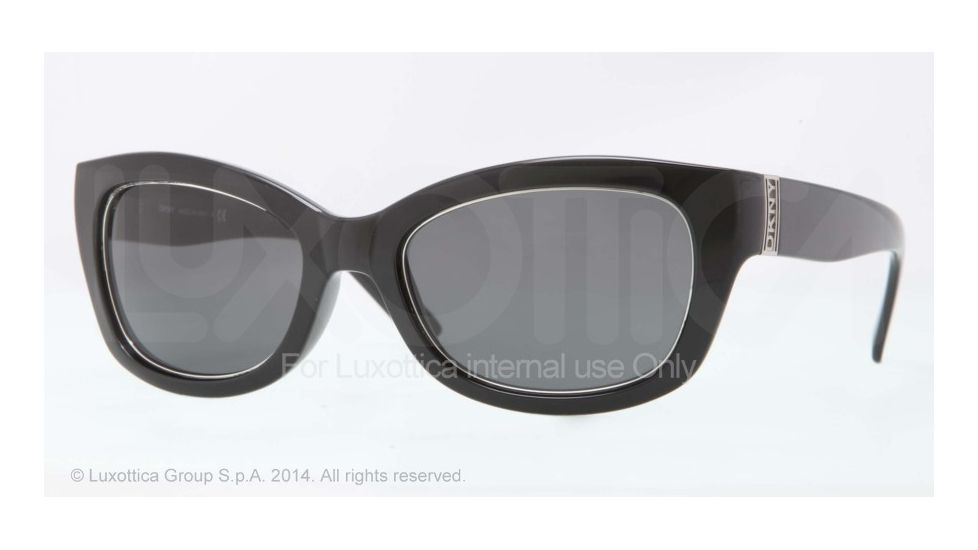 DKNY DY4110 Sunglasses 300187-54 - Black Frame, Gray Lenses