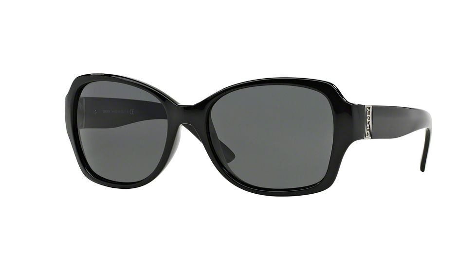 DKNY DY4111 Sunglasses 300187-57 - Black Frame, Gray Lenses