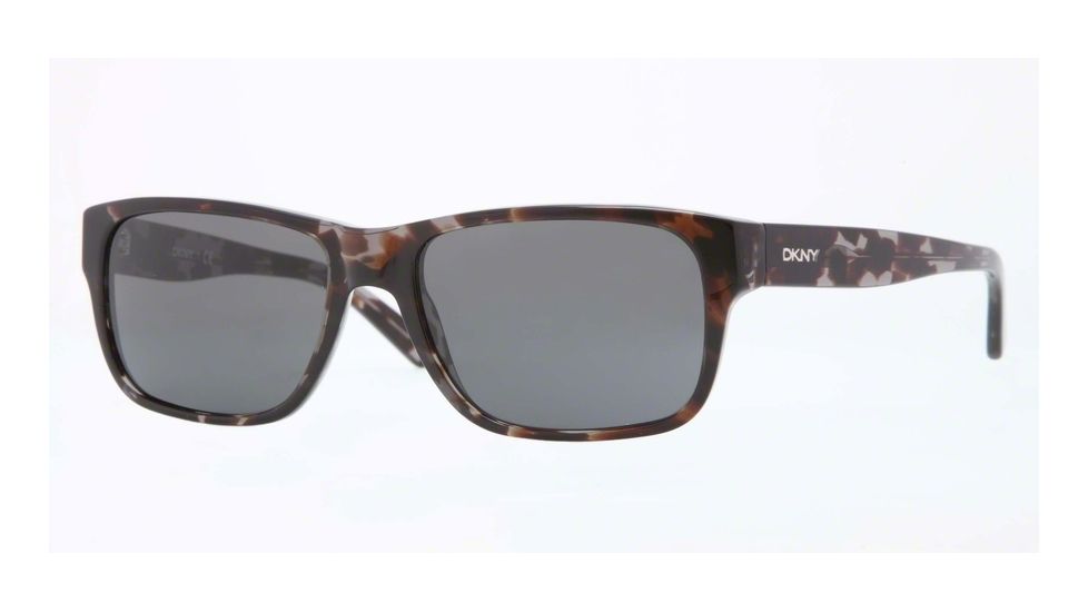 DKNY DY4114 Sunglasses 356887-57 - Grey Havana Frame, Grey Lenses