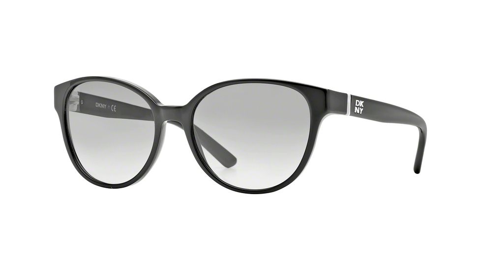 DKNY DY4117 Single Vision Prescription Sunglasses DY4117-300111-55 - Lens Diameter 55 mm, Frame Color Black