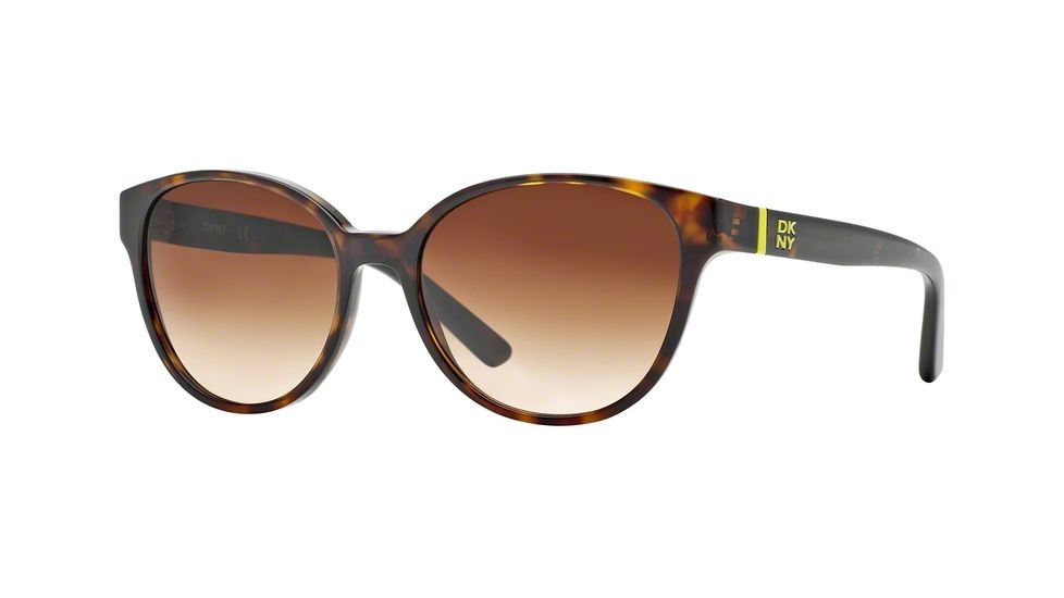 DKNY DY4117 Single Vision Prescription Sunglasses DY4117-301613-55 - Lens Diameter 55 mm, Frame Color Dark Tortoise