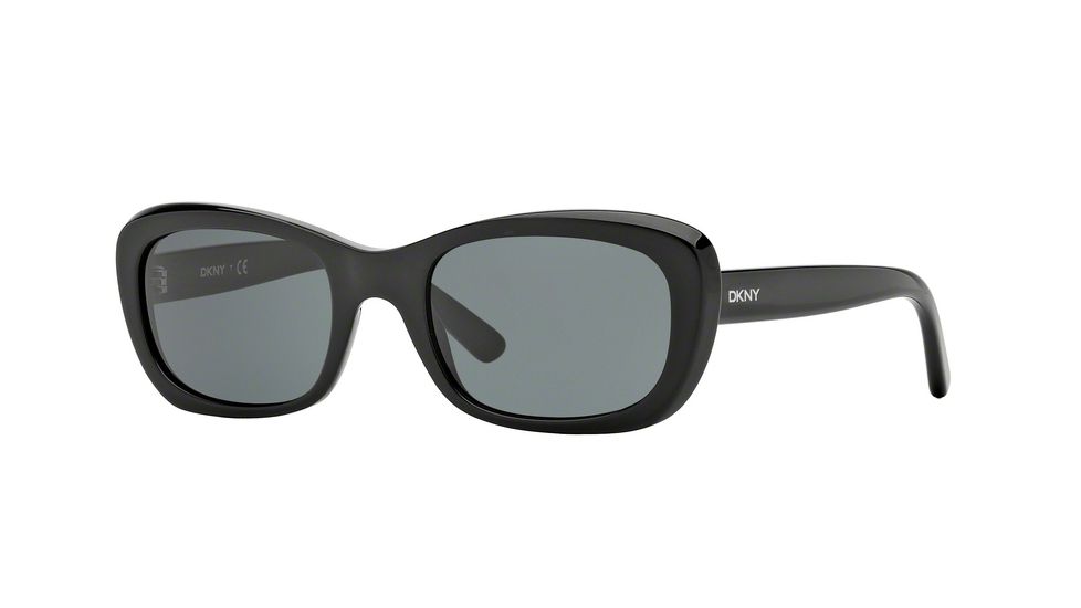DKNY DY4118 Sunglasses 300187-51 - Black Frame, Gray Lenses