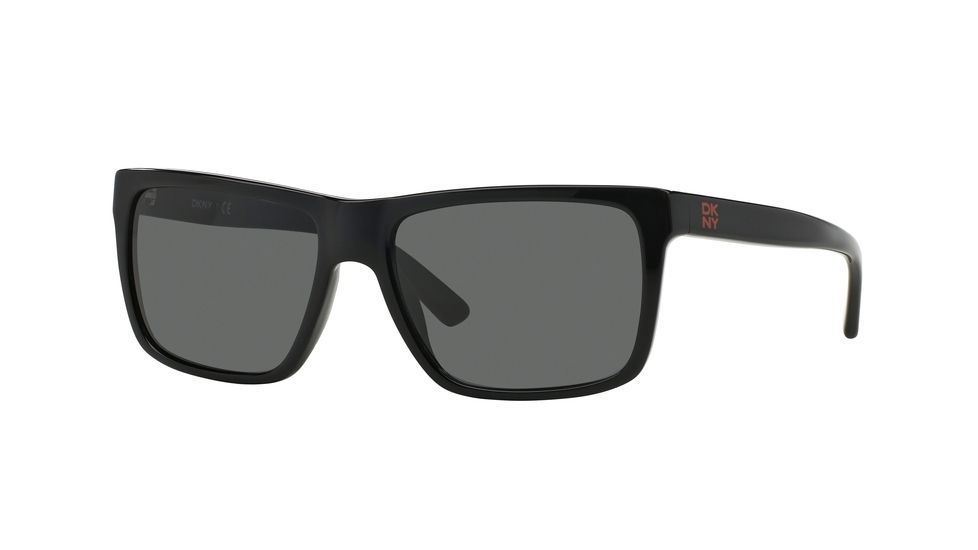 DKNY DY4119 Progressive Prescription Sunglasses DY4119-300187-58 - Lens Diameter 58 mm, Frame Color Black