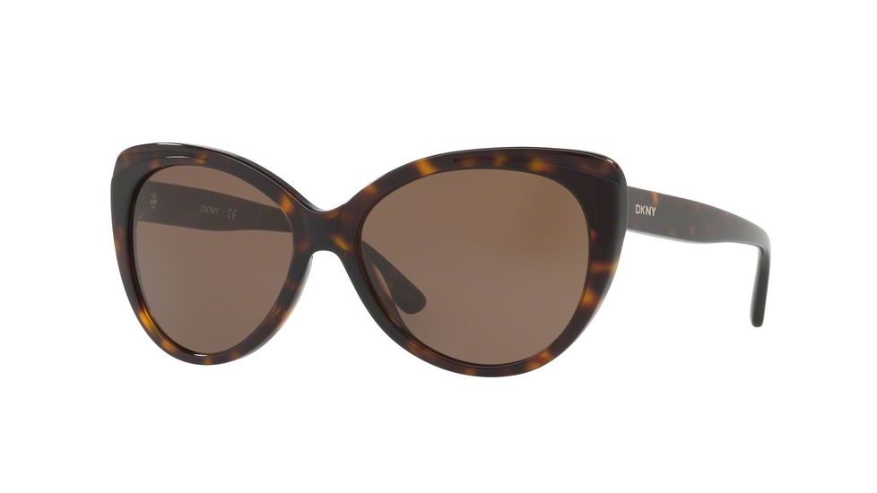 DKNY DY4125 Progressive Prescription Sunglasses DY4125-370273-57 - Lens Diameter 57 mm, Frame Color Dark Tortoise