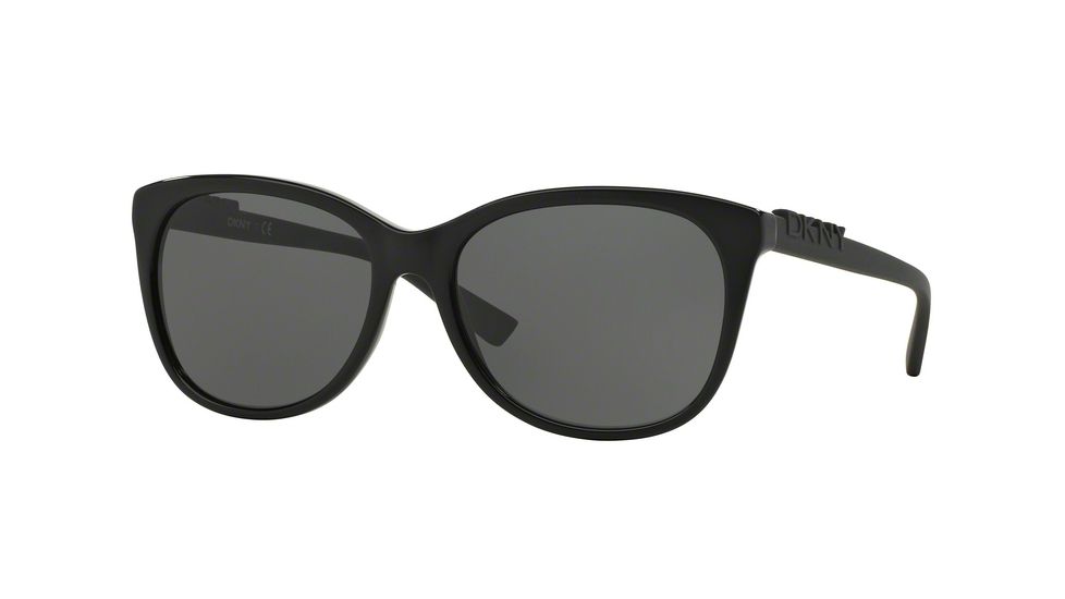 DKNY DY4126 Progressive Prescription Sunglasses DY4126-300187-57 - Lens Diameter 57 mm, Frame Color Black