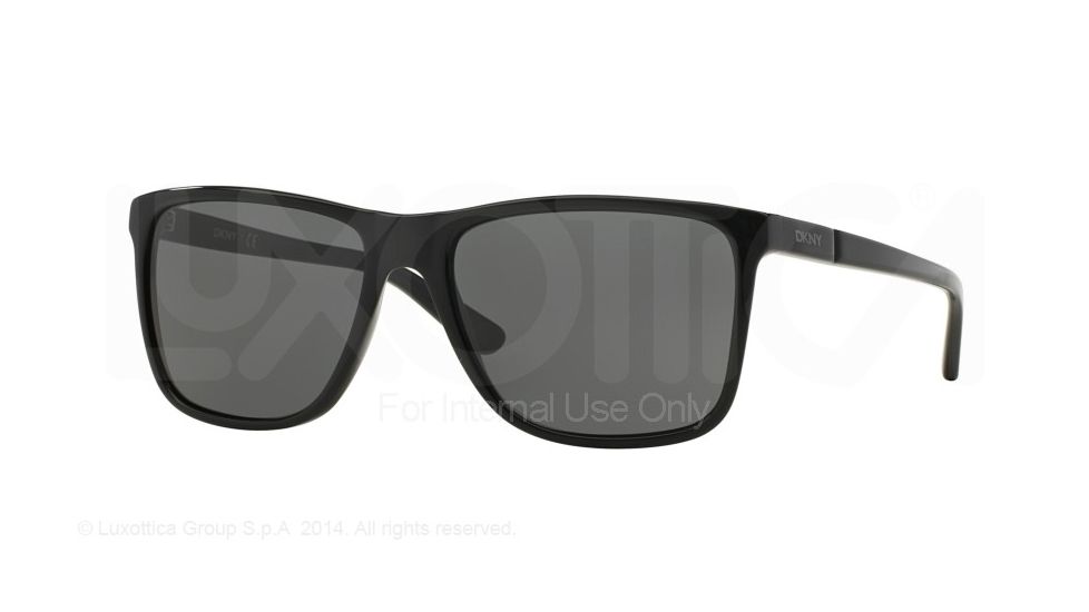 DKNY DY4127 Progressive Prescription Sunglasses DY4127-300187-58 - Lens Diameter 58 mm, Frame Color Black