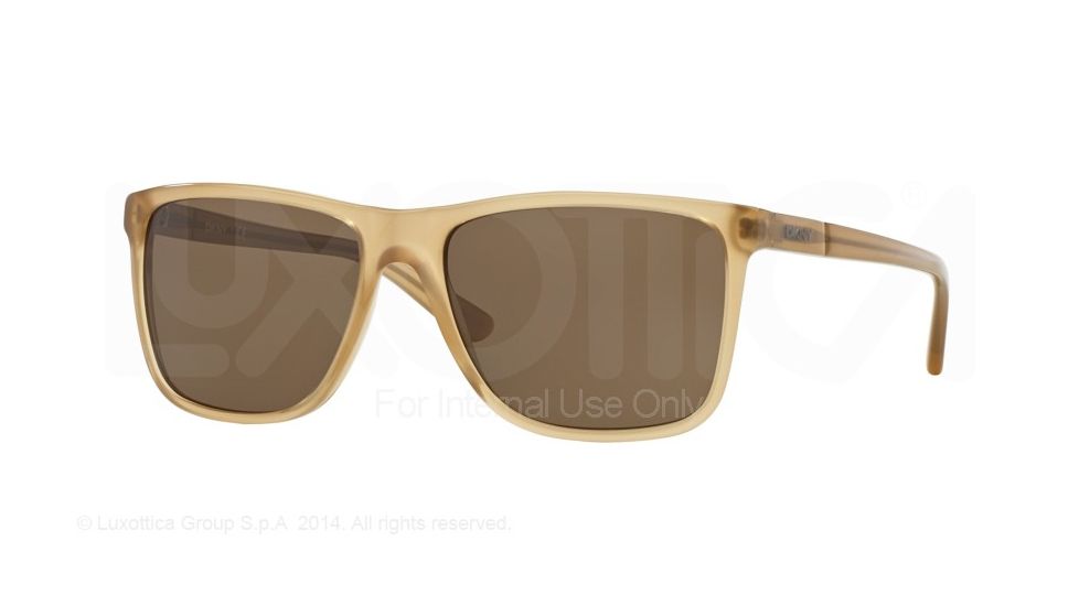 DKNY DY4127 Progressive Prescription Sunglasses DY4127-349473-58 - Lens Diameter 58 mm, Frame Color Amber