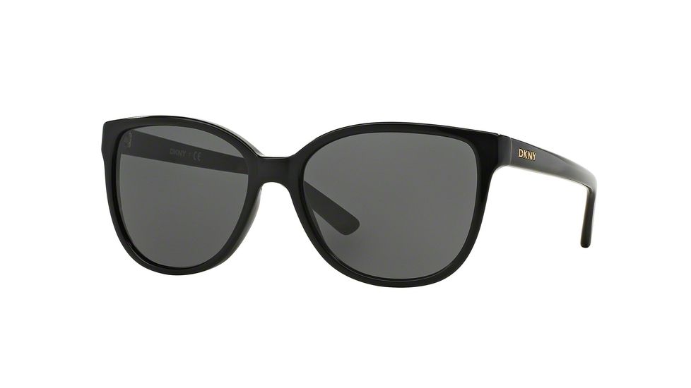 DKNY DY4129 Sunglasses 300187-57 - Black Frame, Gray Lenses