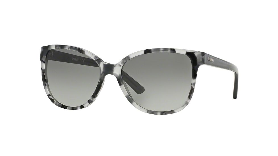 DKNY DY4129 Sunglasses 367111-57 - Grey Havana Frame, Grey Gradient Lenses
