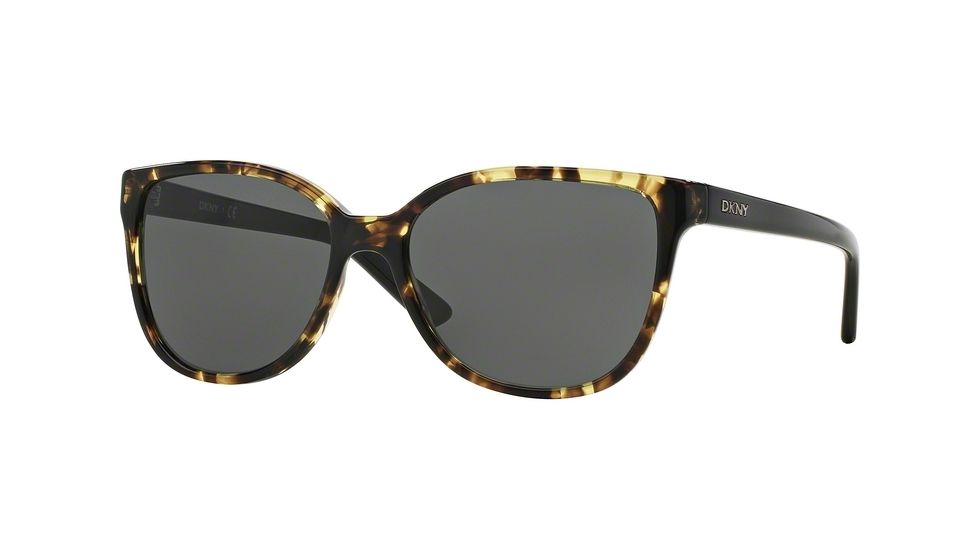 DKNY DY4129 Sunglasses 367887-57 - Tortoise Frame, Grey Lenses