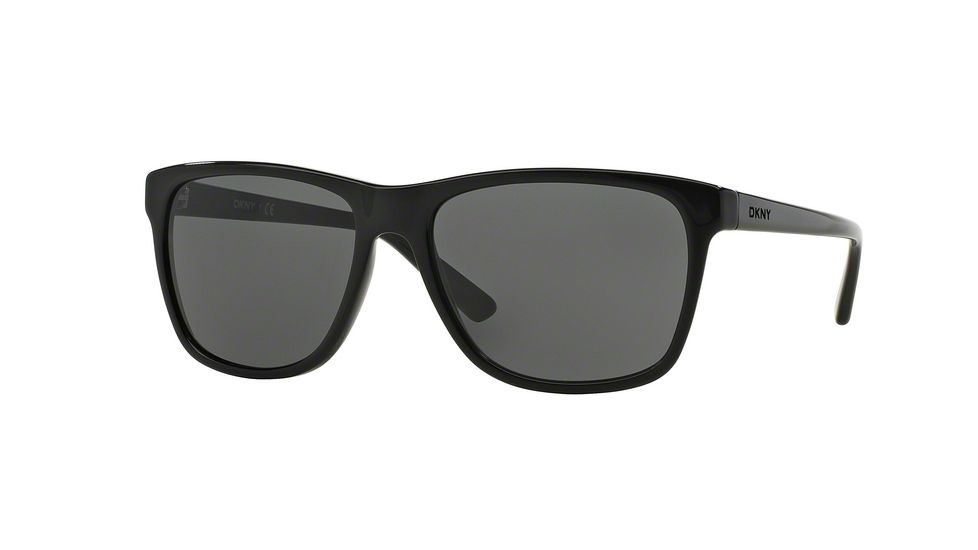 DKNY DY4131 Single Vision Prescription Sunglasses DY4131-300187-58 - Lens Diameter 58 mm, Frame Color Black