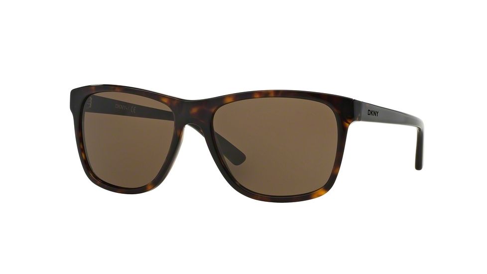 DKNY DY4131 Single Vision Prescription Sunglasses DY4131-301673-58 - Lens Diameter 58 mm, Frame Color Dark Tortoise
